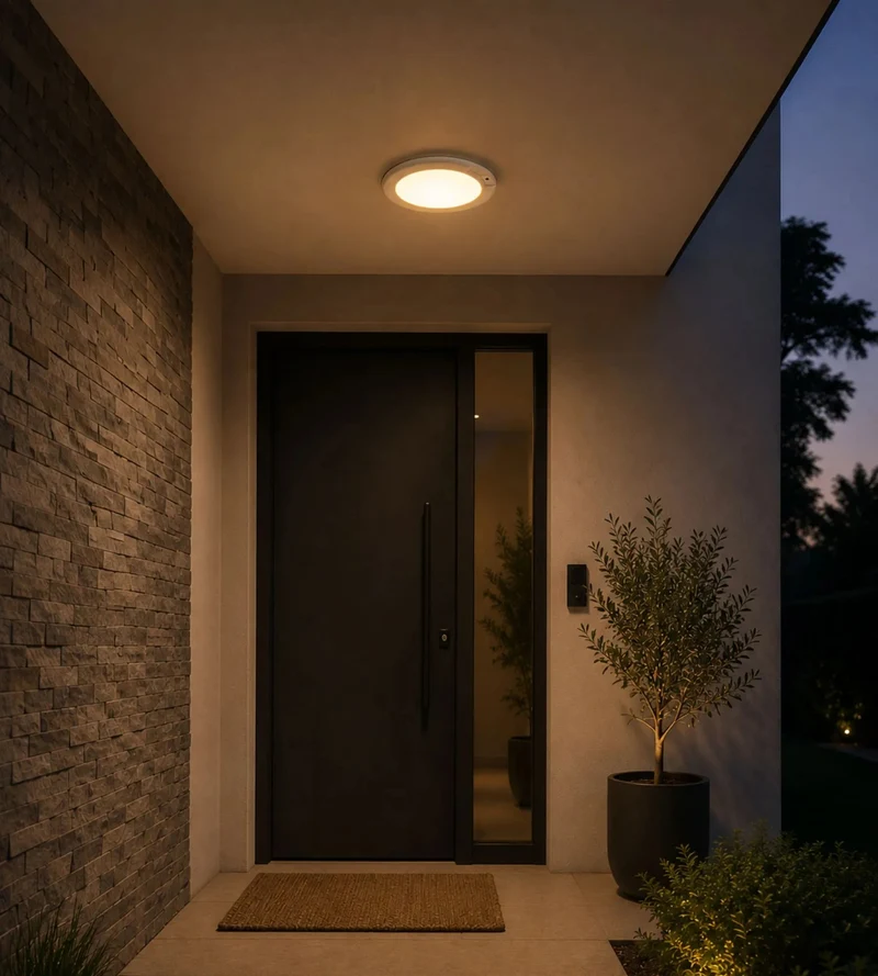 Mini plafonnier LED magnétique MAO télécommandable - Intérieur