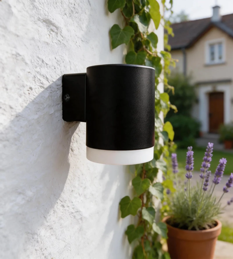 Applique murale extérieure LED OXFORD noire