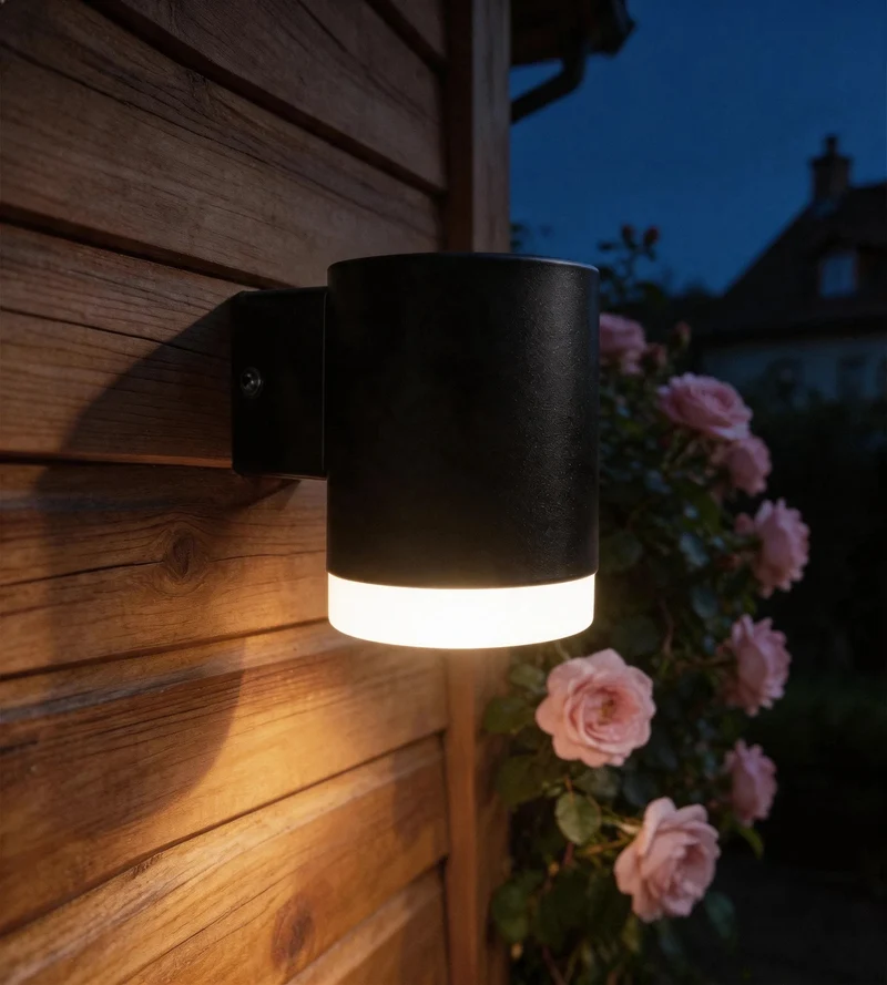 Applique murale extérieure LED OXFORD noire