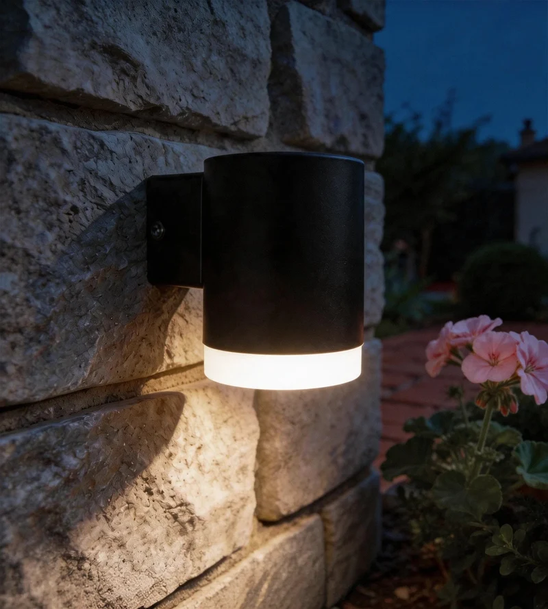 Applique murale extérieure LED OXFORD noire
