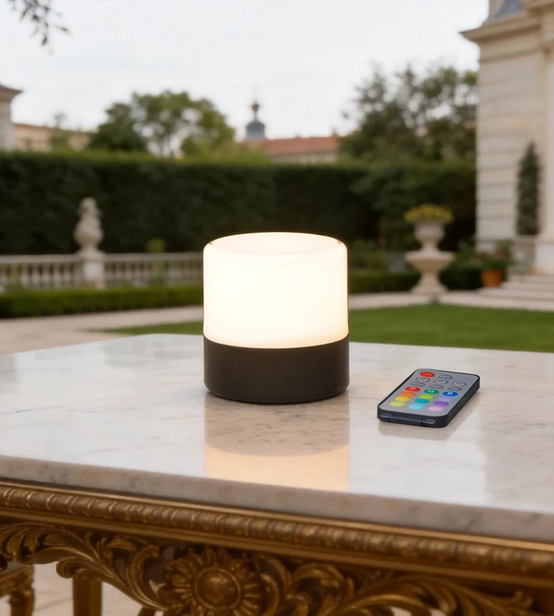 Lampe décorative multicouleur LED CANDLE - Télécommandable - USB