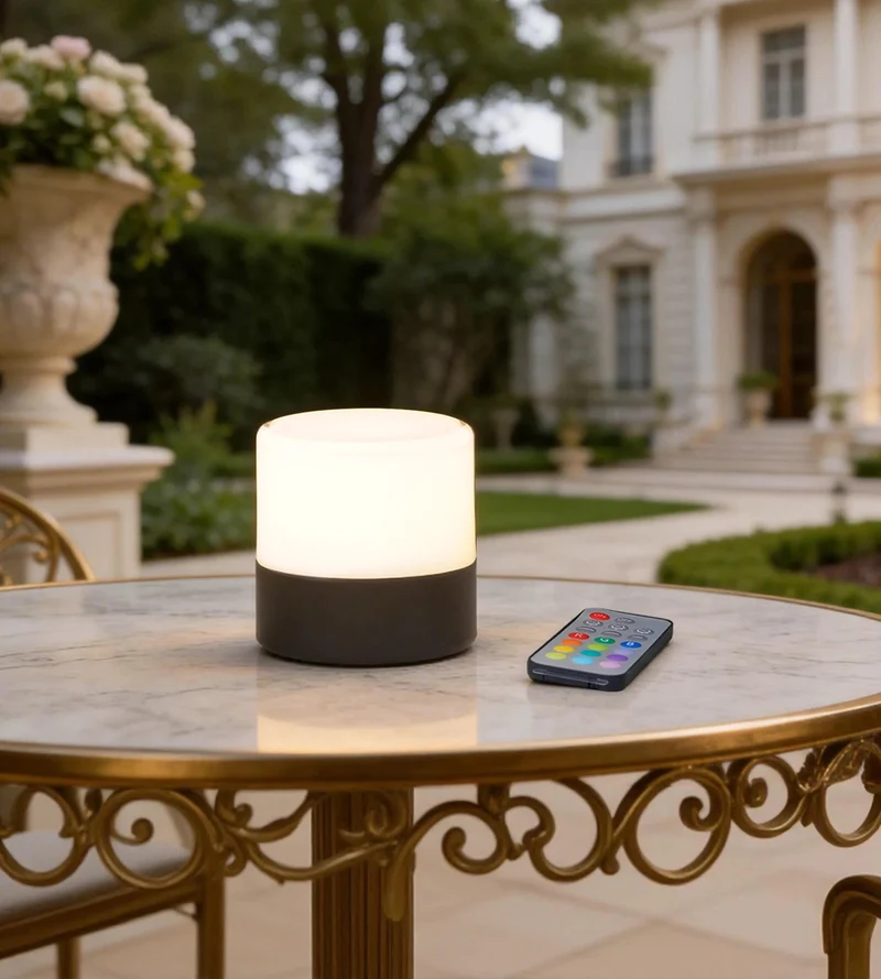 Lampe décorative multicouleur LED CANDLE - Télécommandable - USB