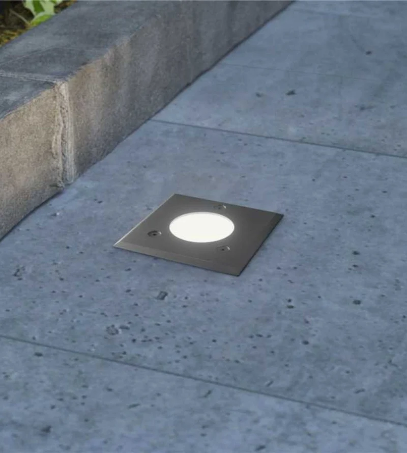 Spot encastrable à ampoule interchangeable GU10 - 230V - Ø 10 cm