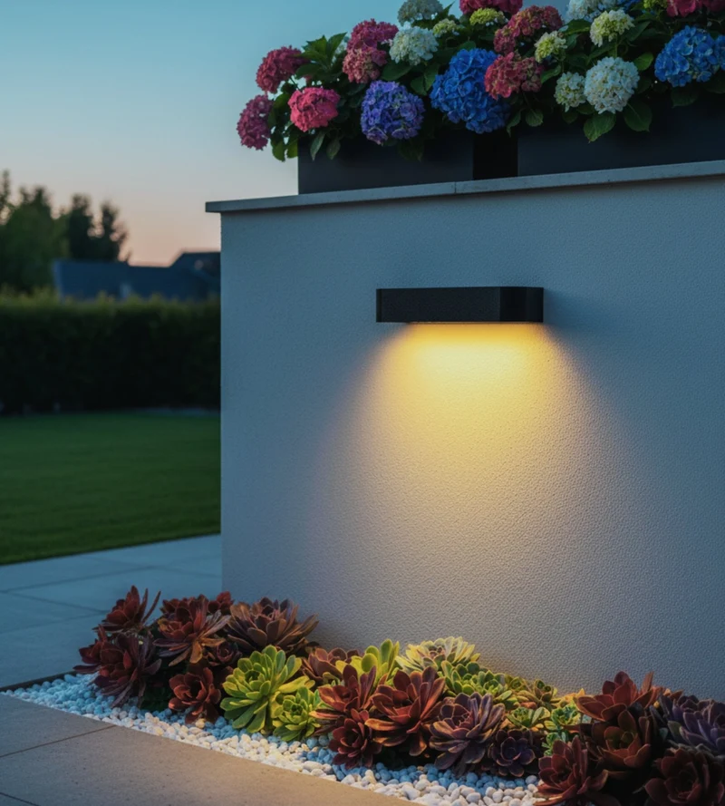 Applique murale solaire extérieure LED SOLEN avec détecteur