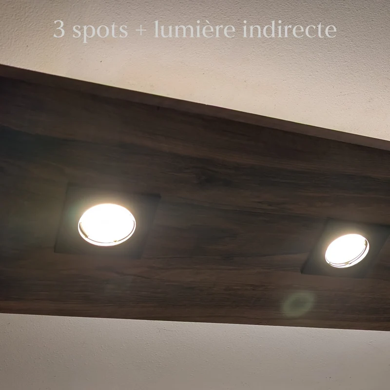 Plafonnier Geissweg 3 spots