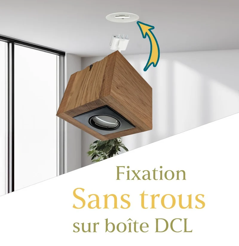 Plafonnier dcl Kübel 1 spot