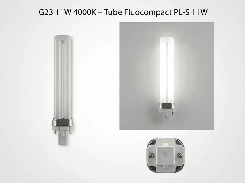 Lampe PL 11W G23 Blanc Neutre 4000K