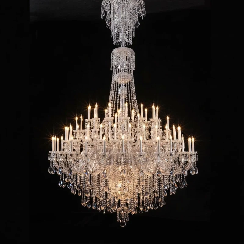 Grand lustre diamètre 180 cm
