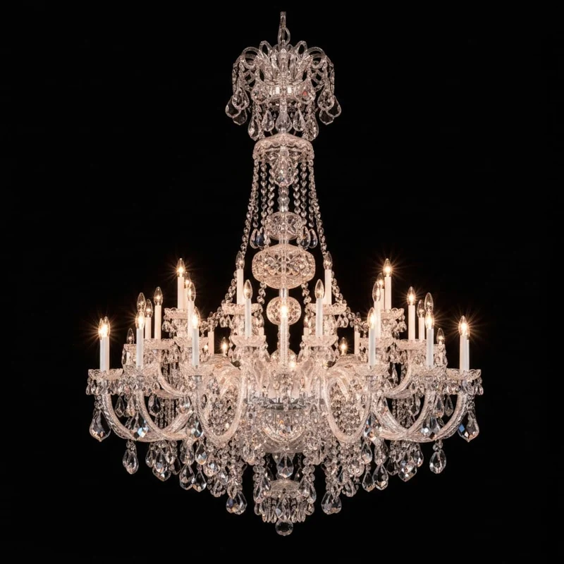 Lustre Baroque pour Salle 150 cm