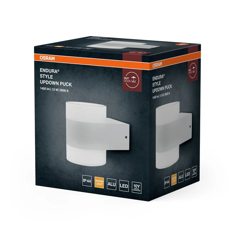 OSRAM ENDURA Style UpDown Puck Applique murale LED blanche