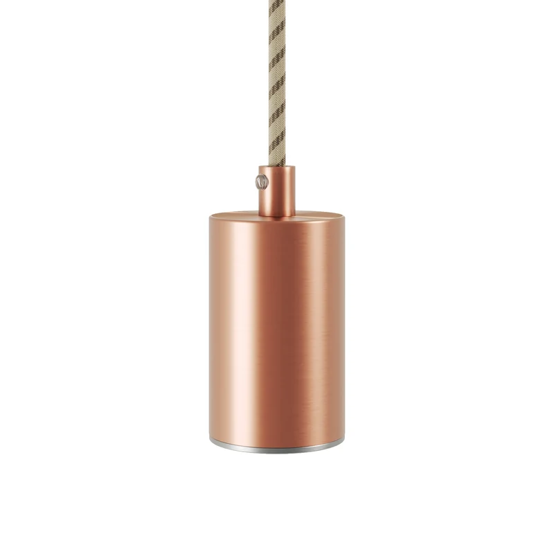 Spot GU10 Spotlight LED Bispot - Cuivre satiné / Titane satiné