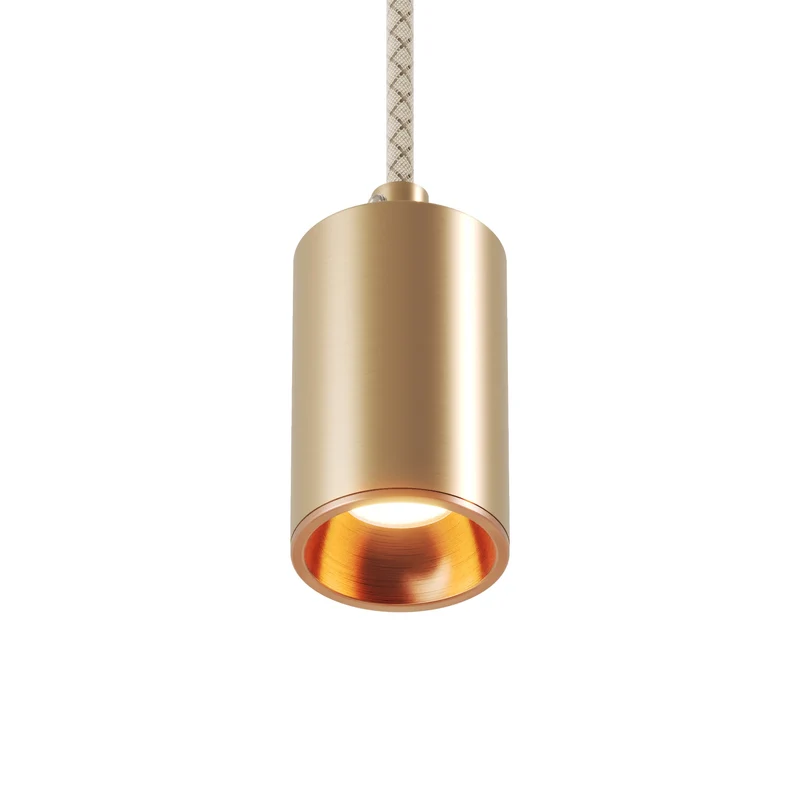 Spot GU10 Spotlight LED Bispot - Bronze satiné / Cuivre satiné