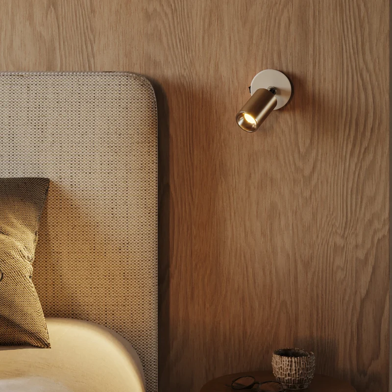 Spot GU10 Spotlight LED Bispot - Bronze satiné / Chrome