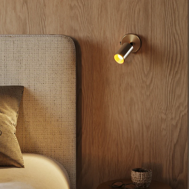 Spot GU10 Spotlight LED Bispot - Chrome / Bronze satiné