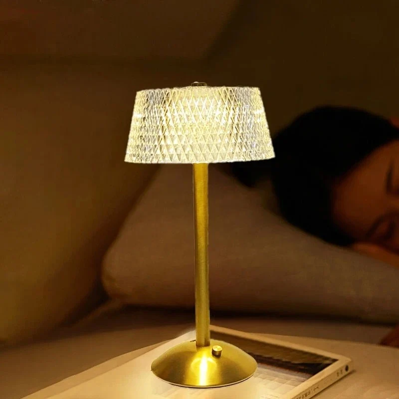 Lampe Sans Fil Cristal