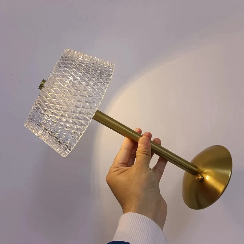 Lampe Sans Fil Cristal