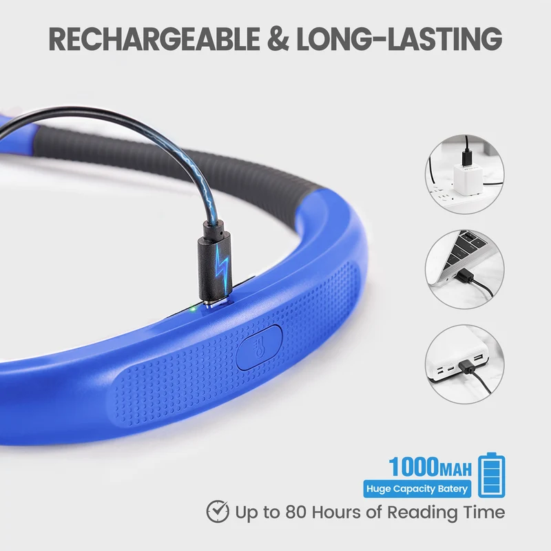Glocusent Original LED Neck Reading Light