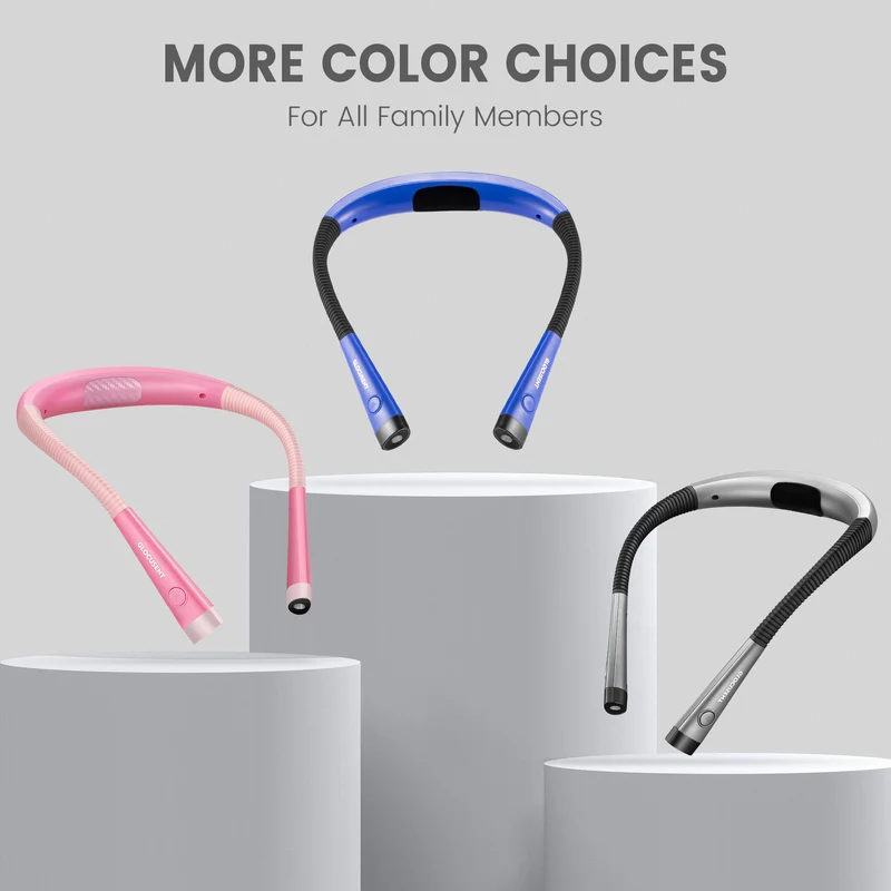 Glocusent Original LED Neck Reading Light