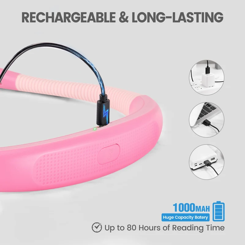 Glocusent Original LED Neck Reading Light