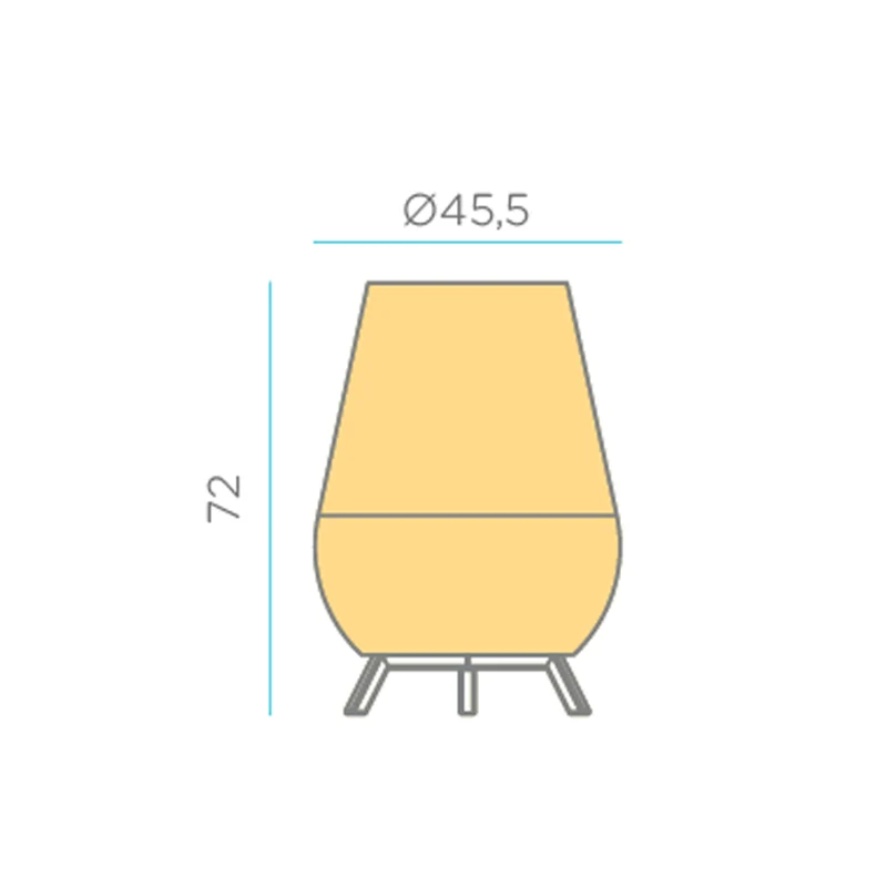 LAMPE DÉCORATIVE SAONA 70 | USAGE INTÉRIEUR