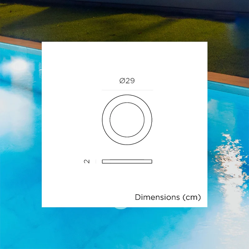 Lampe solaire de piscine sans fil PAPAYA 30