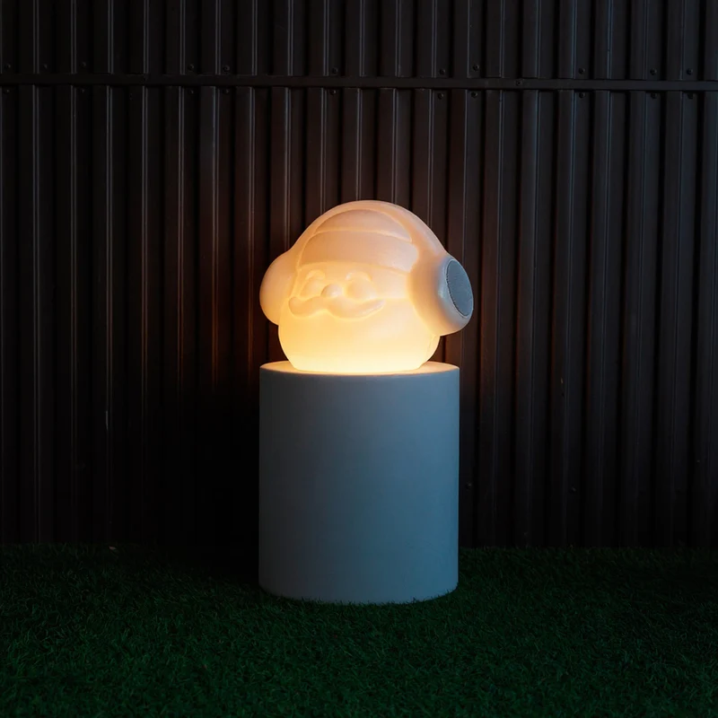 LAMPE DE NÖEL AVEC HAUT-PARLEUR KLAUS