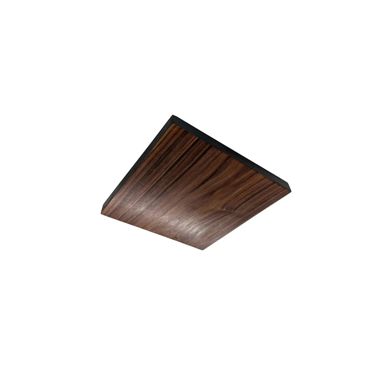 Luminaire cœur de palissandre 22 cm
