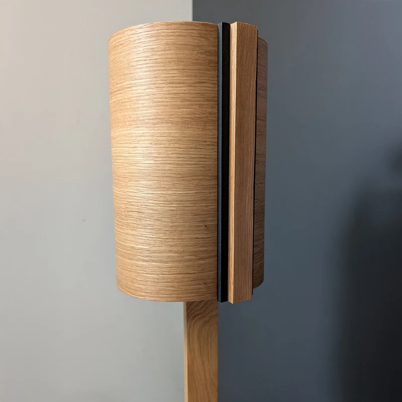 Lampadaire Nideck chêne