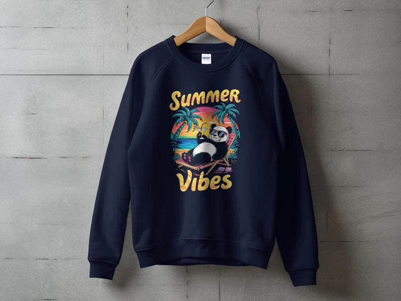 T-shirt graphique Summer Vibes - Beach Sun Fun Tee - Vêtements d'été décontractés