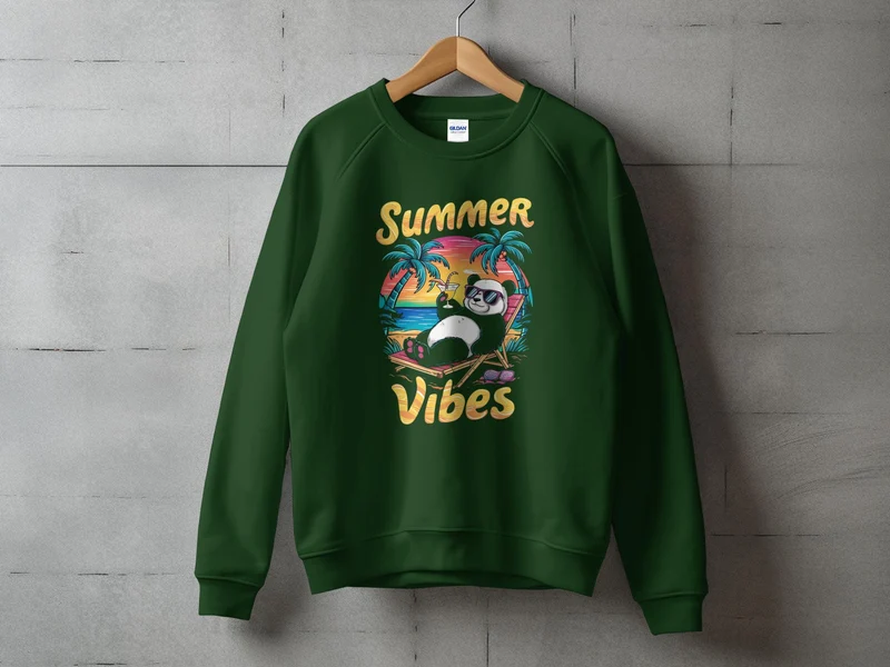 T-shirt graphique Summer Vibes - Beach Sun Fun Tee - Vêtements d'été décontractés
