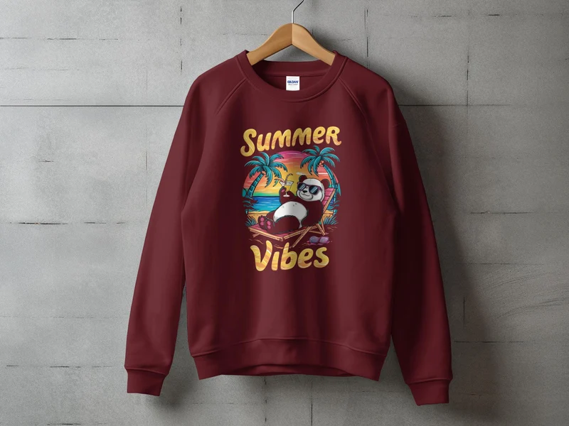 T-shirt graphique Summer Vibes - Beach Sun Fun Tee - Vêtements d'été décontractés