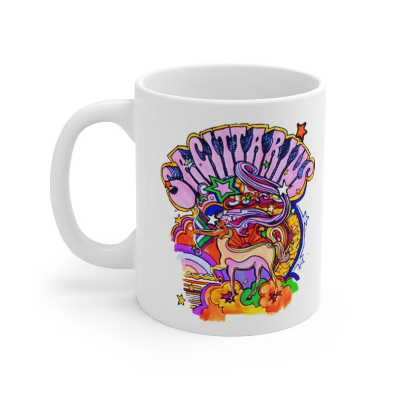 Tasses Sagittaire, idées cadeaux d'anniversaire de décembre || Tasse à café Sagittaire, idée cadeau Zodiaque Sagittaire, Zodiaque Sagittaire rose