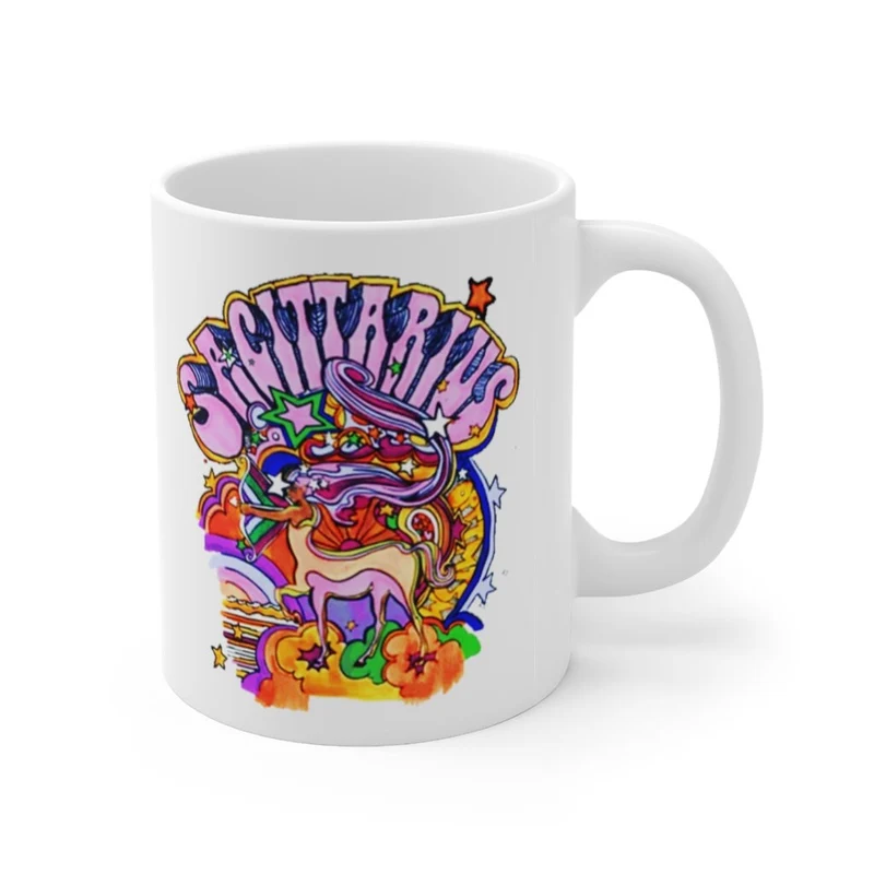 Tasses Sagittaire, idées cadeaux d'anniversaire de décembre || Tasse à café Sagittaire, idée cadeau Zodiaque Sagittaire, Zodiaque Sagittaire rose