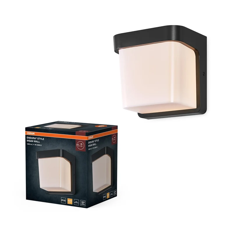 OSRAM ENDURA STYLE IHSAN WALL Luminaire extérieur, 11W, 550lm