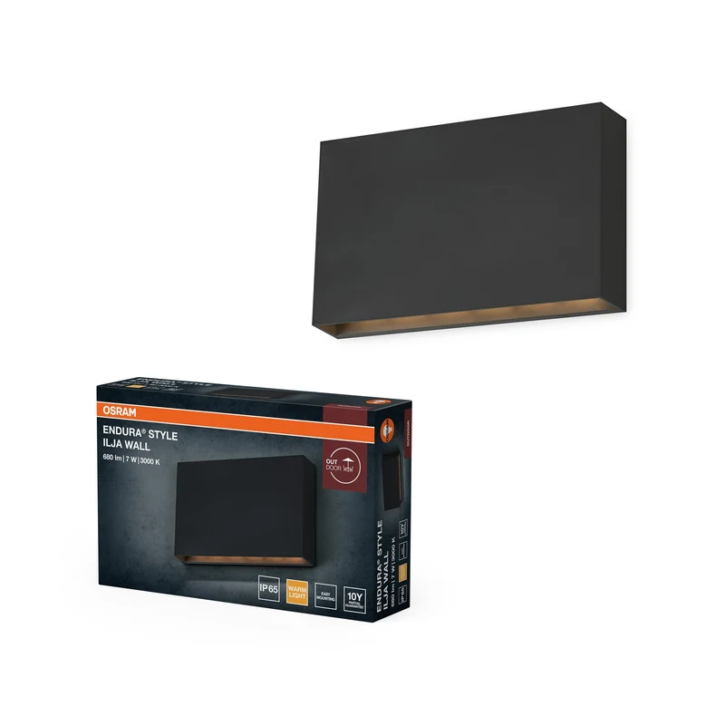 OSRAM ENDURA STYLE ILJA WALL Éclairage extérieur, 7W, 330lm