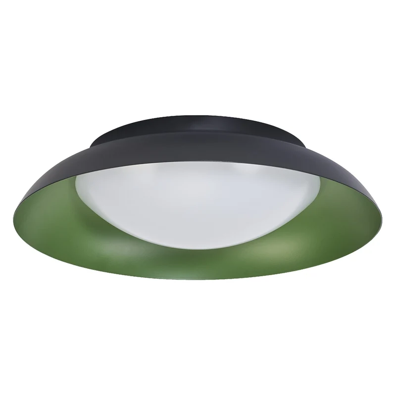 OSRAM ORBIS Plate Plafonnier 19W 310mm noir/vert