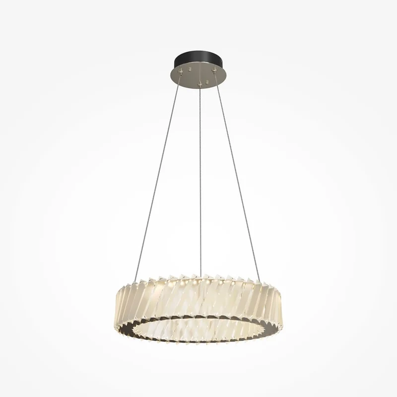 Lustre suspension rond moderne