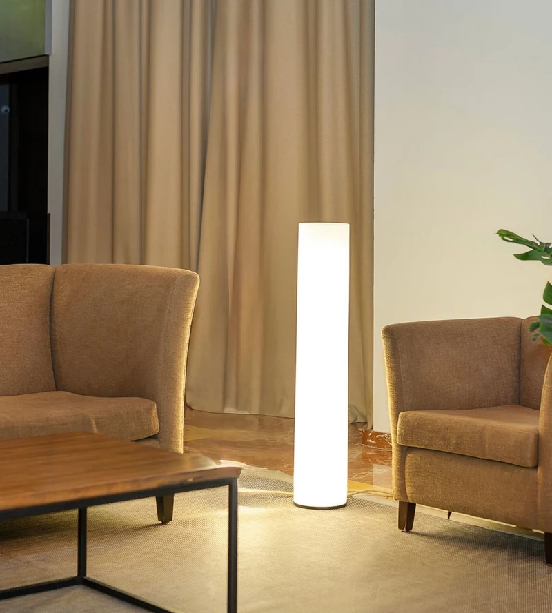 Lampadaire design rechargeable FITY - Extérieur et Intérieur - Tube lumineux