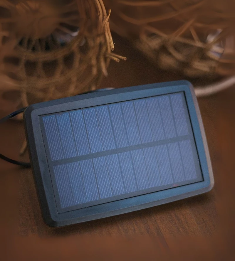 Guirlande lumineuse solaire ALMA - Design nature - 10 lampes