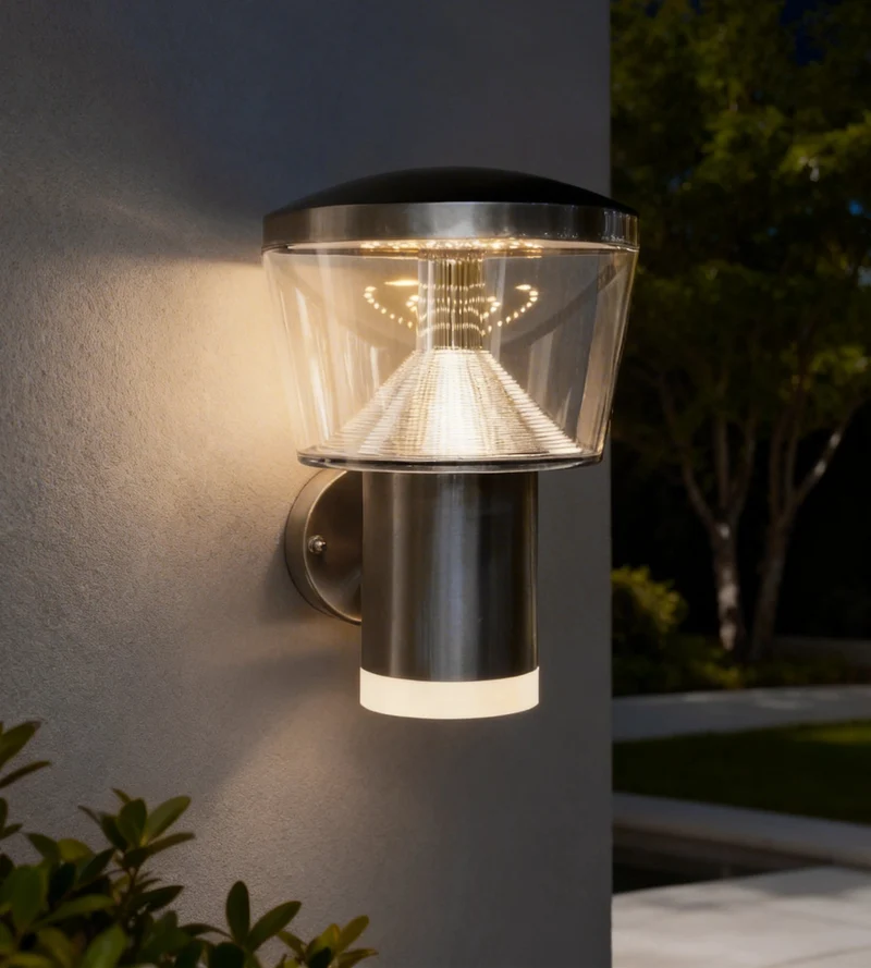 Applique murale extérieure LED GALWAY inox