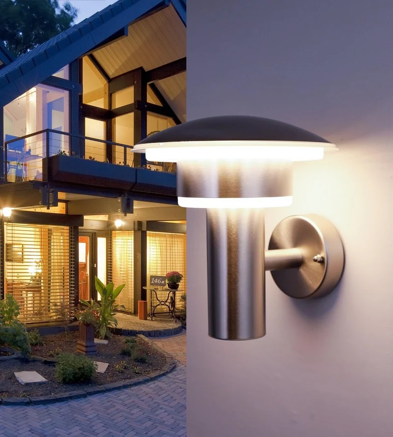 Applique murale extérieure LED GENÈVE 1000 lumens