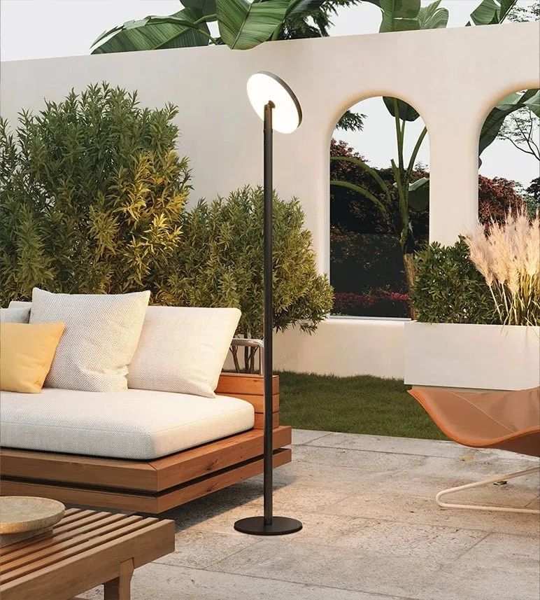 Lampe à poser solaire LED JAZZ noire