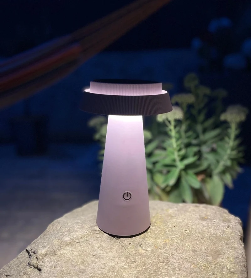 Lampe de table solaire LED ROSA