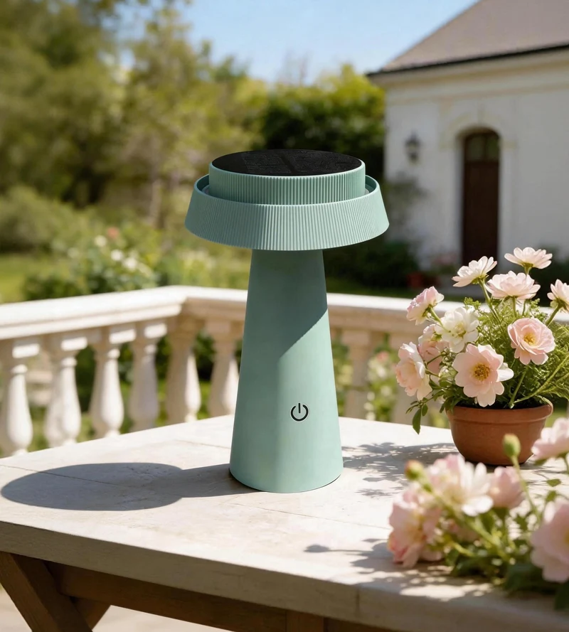 Lampe de table solaire LED ROSA