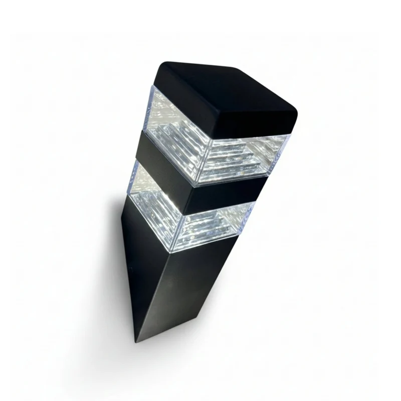 Applique murale extérieure LED Pyramide 1000 lumens - 32 leds
