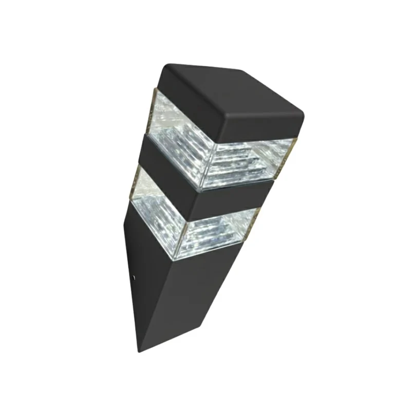 Applique murale extérieure LED Pyramide 1000 lumens - 32 leds