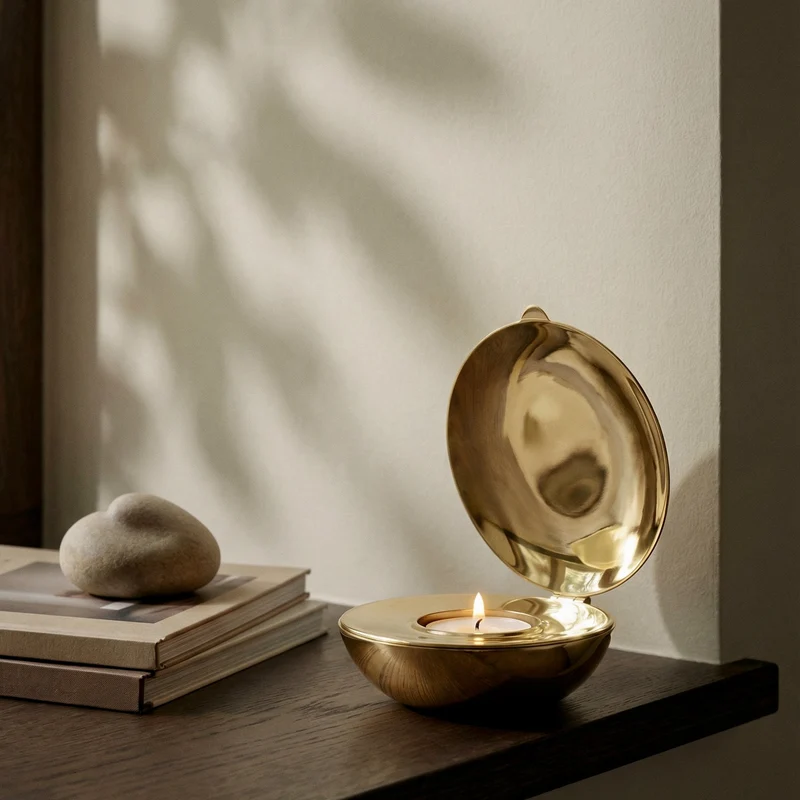 Design House Stockholm Shell Candle Holder