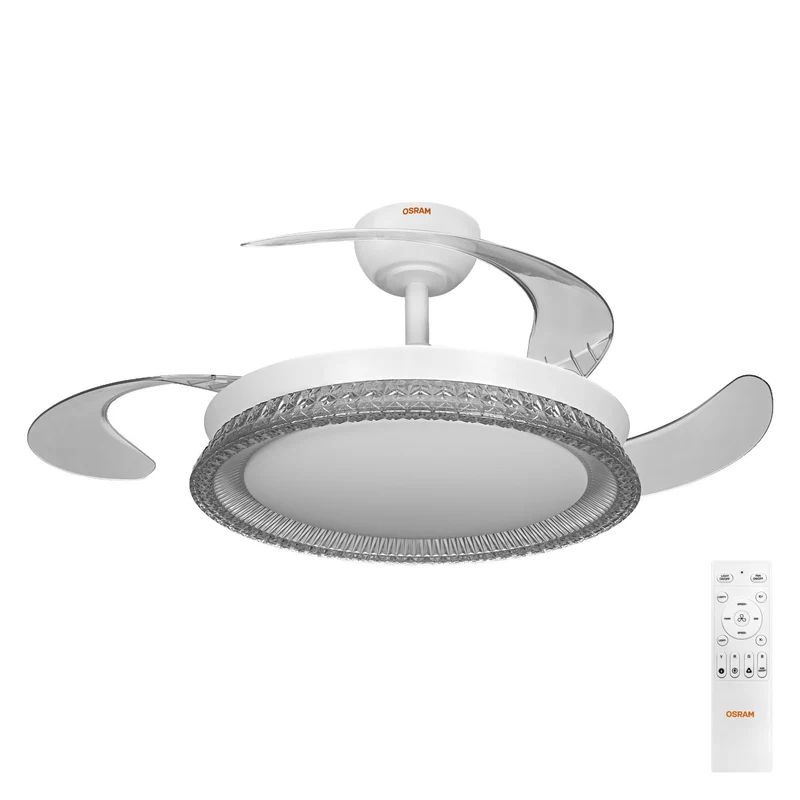 OSRAM Ventilateur de plafond LED Cierzo 1220mm 60W CCT RGB