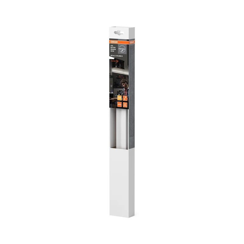 Barre lumineuse LED OSRAM BATTEN SENSOR 32cm gris, 4W, 450lm