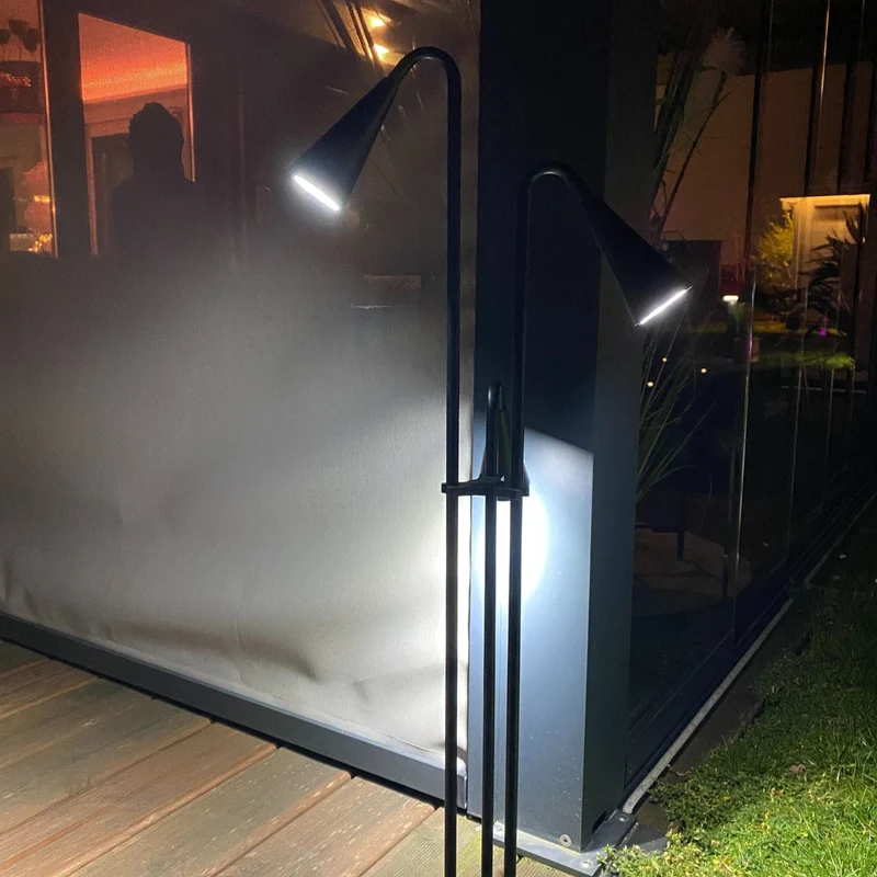 Lampe à poser EQUINOXE noire - 12V AC - Ampoules GU5.3 non incluses
